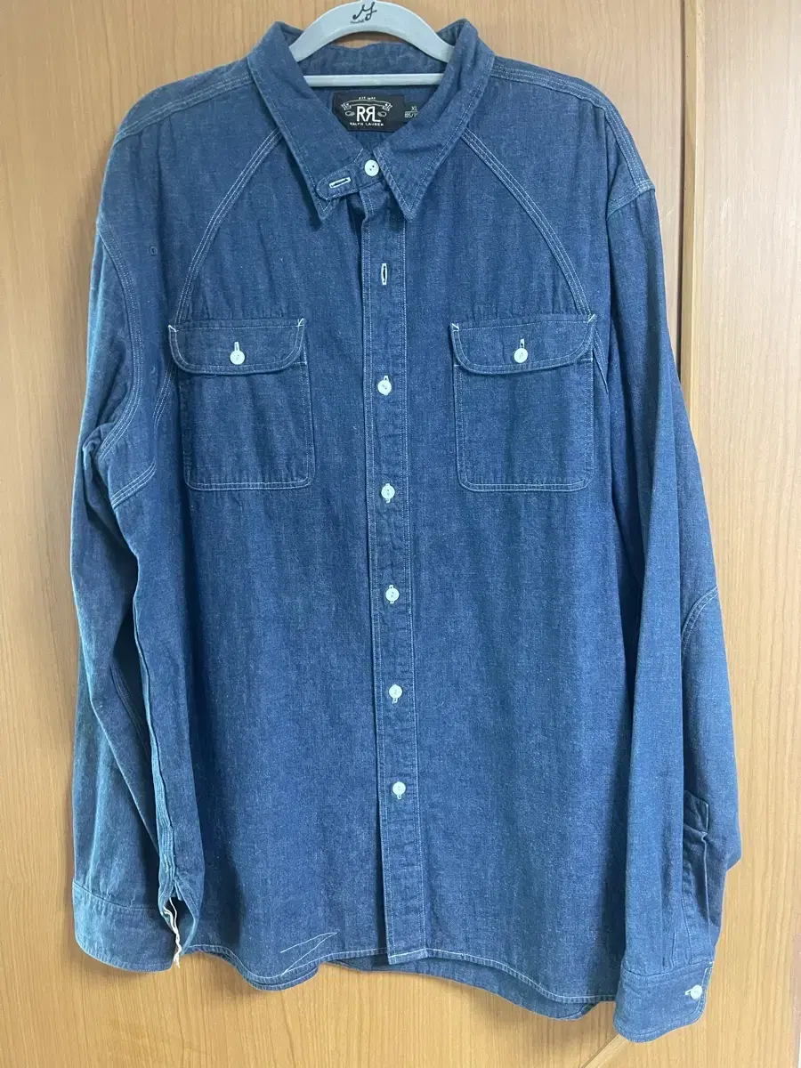 RRL 더블알엘 데님 셔츠 XL